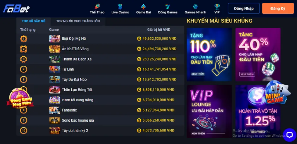 Thưởng nạp tiền good88 hàng ngày